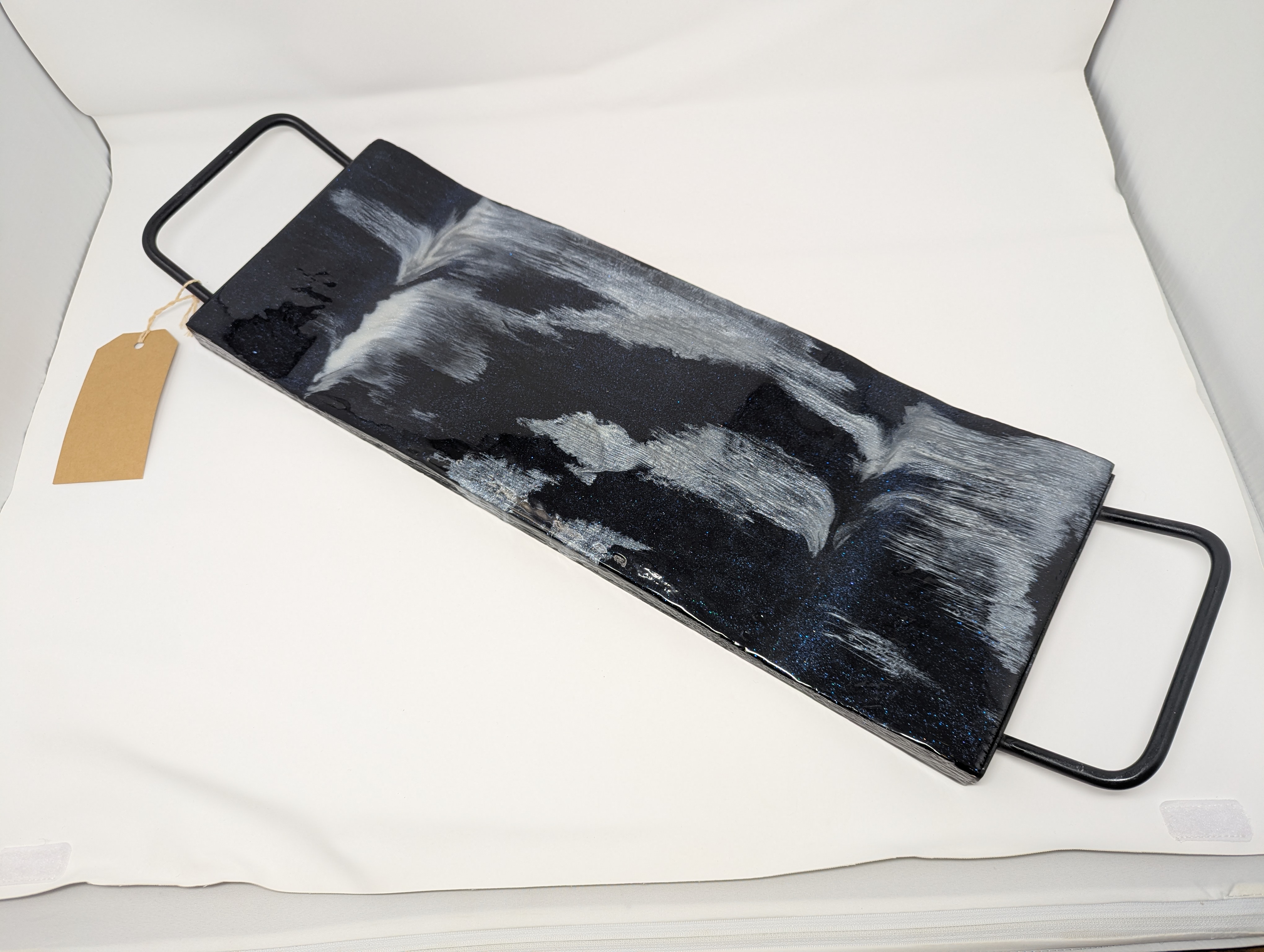 Handcrafted Resin Serving Tray