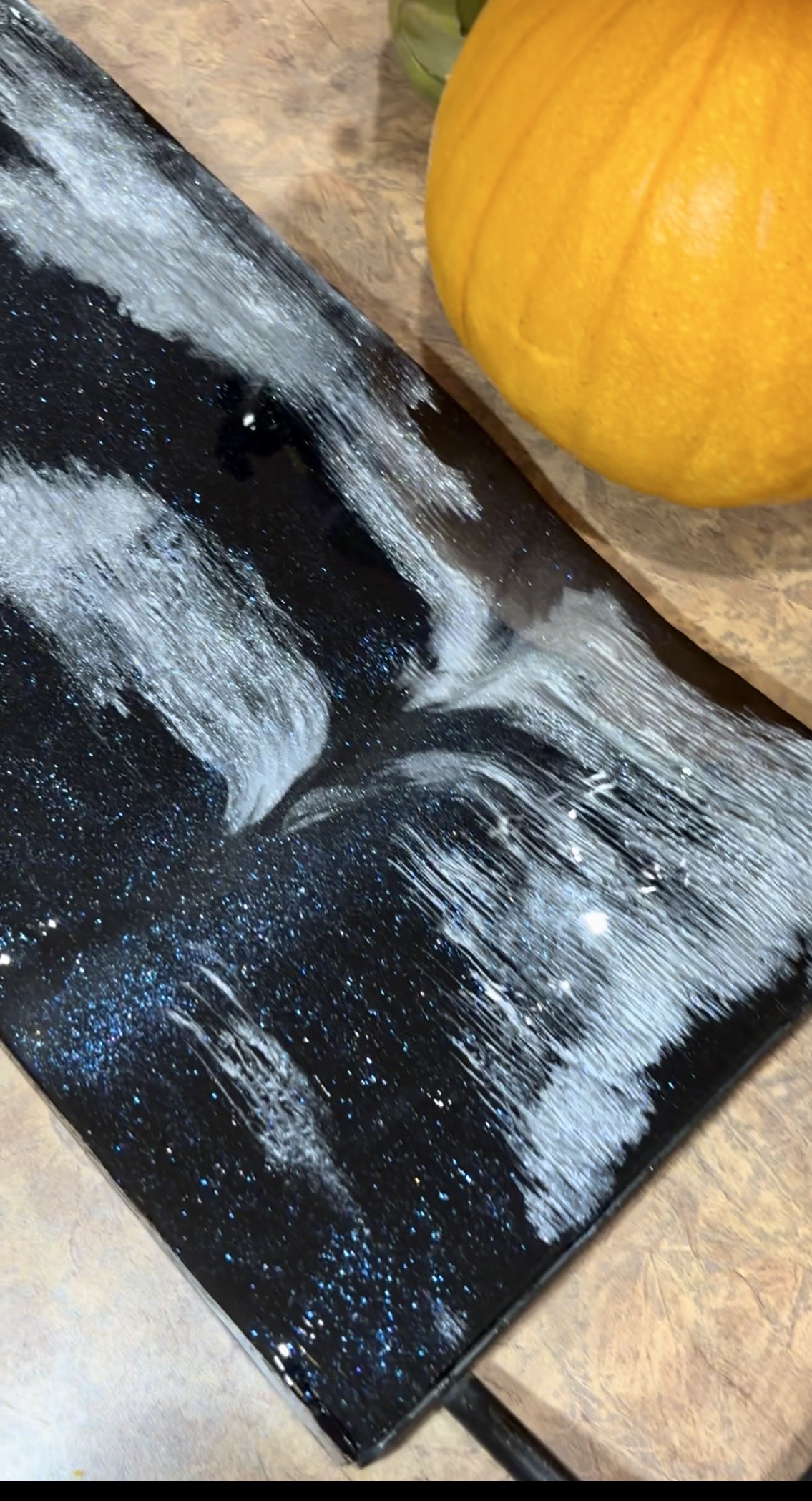 Handcrafted Resin Serving Tray