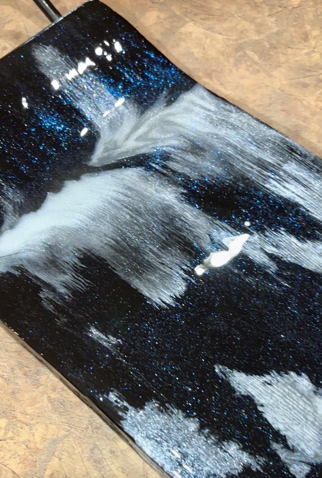 Handcrafted Resin Serving Tray