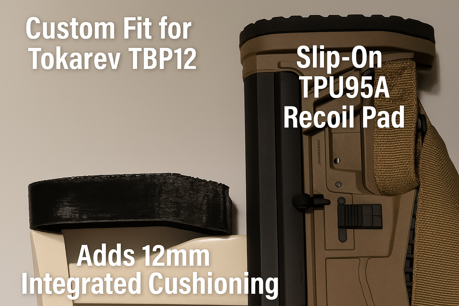 Tokarev TPB12 Recoil Pad