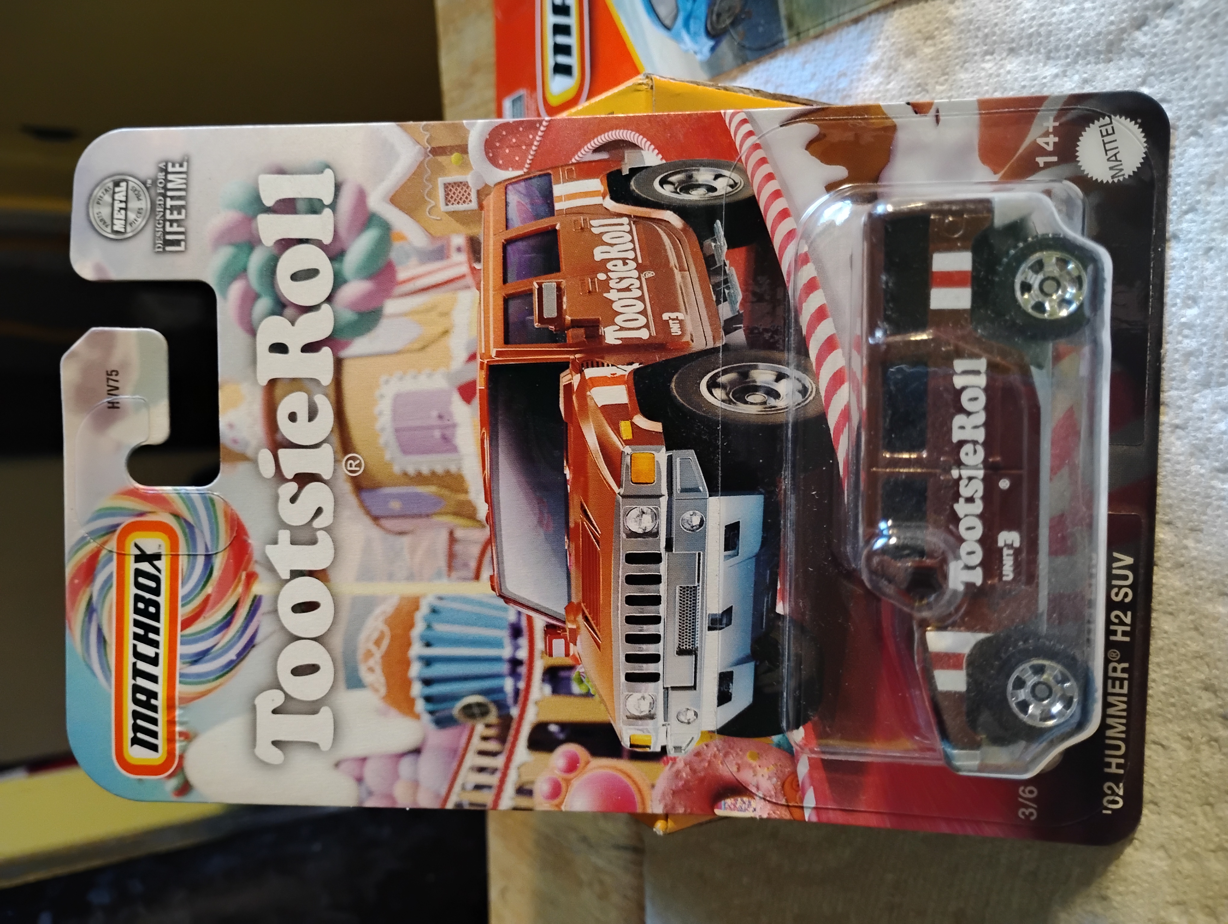 Matchbox Tootsie Roll Hummer H2 SUV