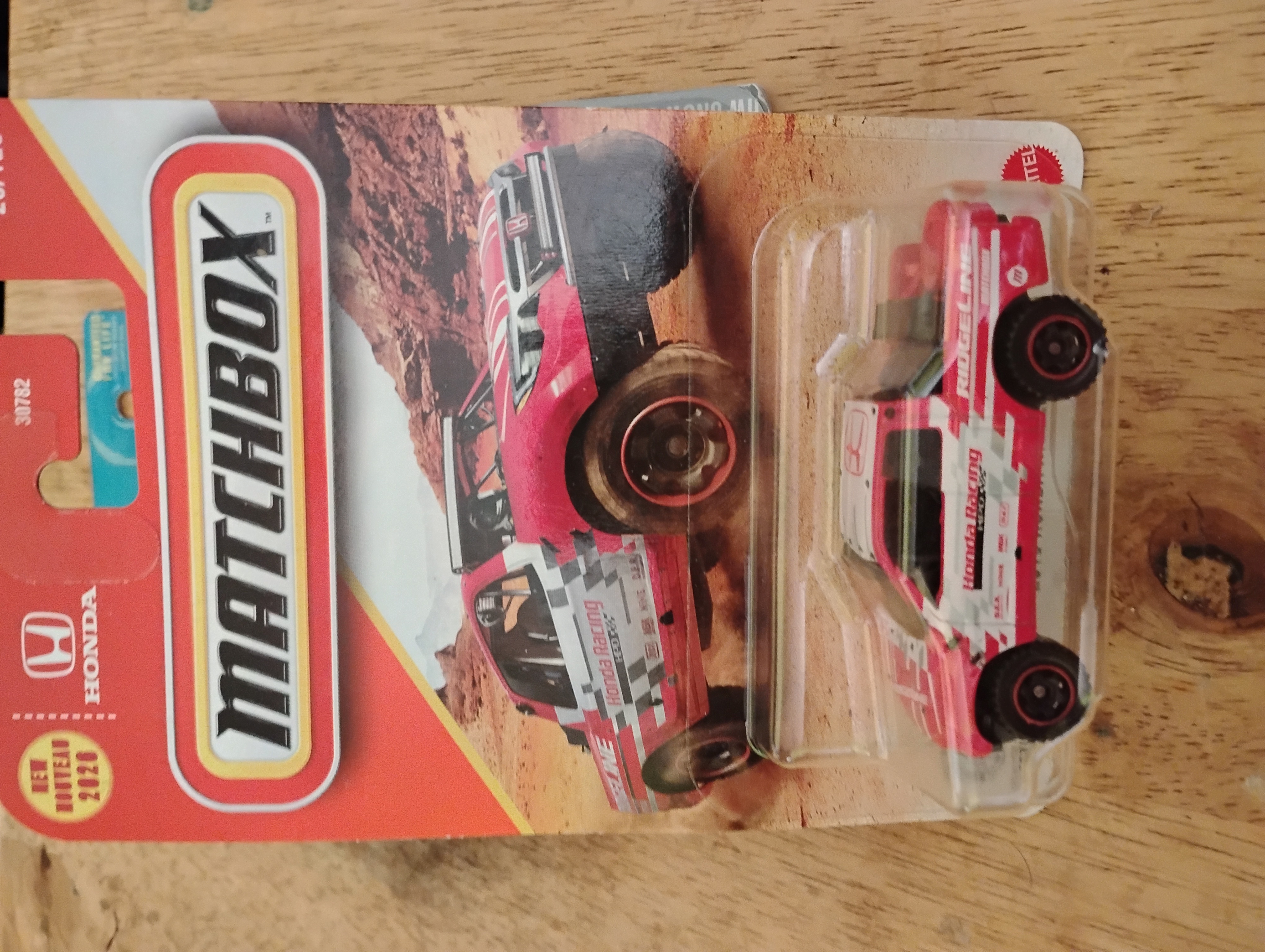 Matchbox Honda Off‑Road Racing Truck – Jet Mover 2022 – Red/White – Carded