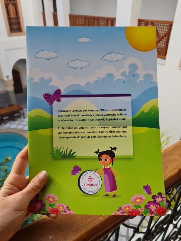 Livret de Coloriage Asmae Allah Alhousna