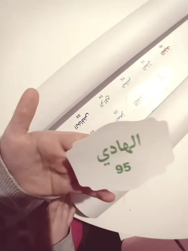 Tableaux Affichage Ludique - Connaitre Dieu💌أسماء الله الحسنى💌