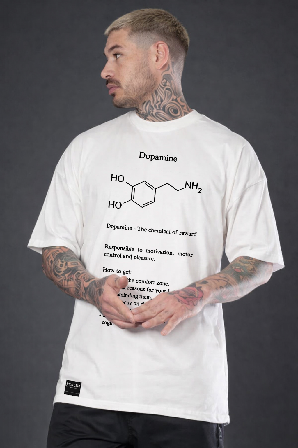 Camiseta Oversized Dopamine Exclusiva