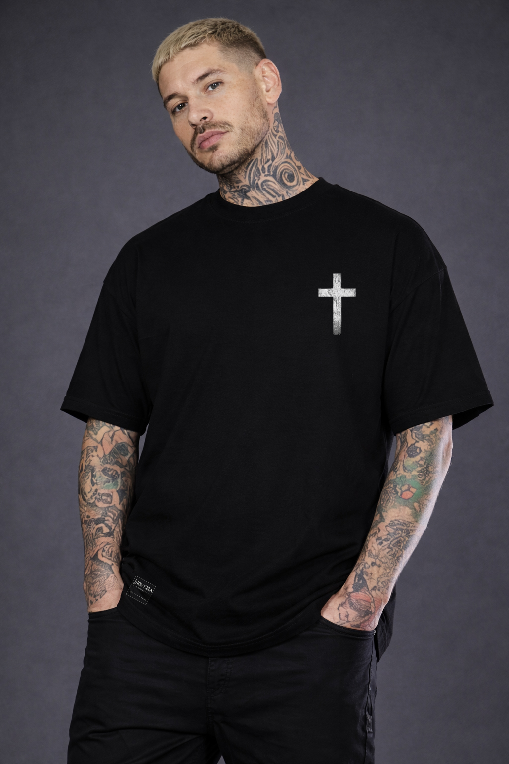 Camiseta Oversized Yeshua Faith Frente e Verso