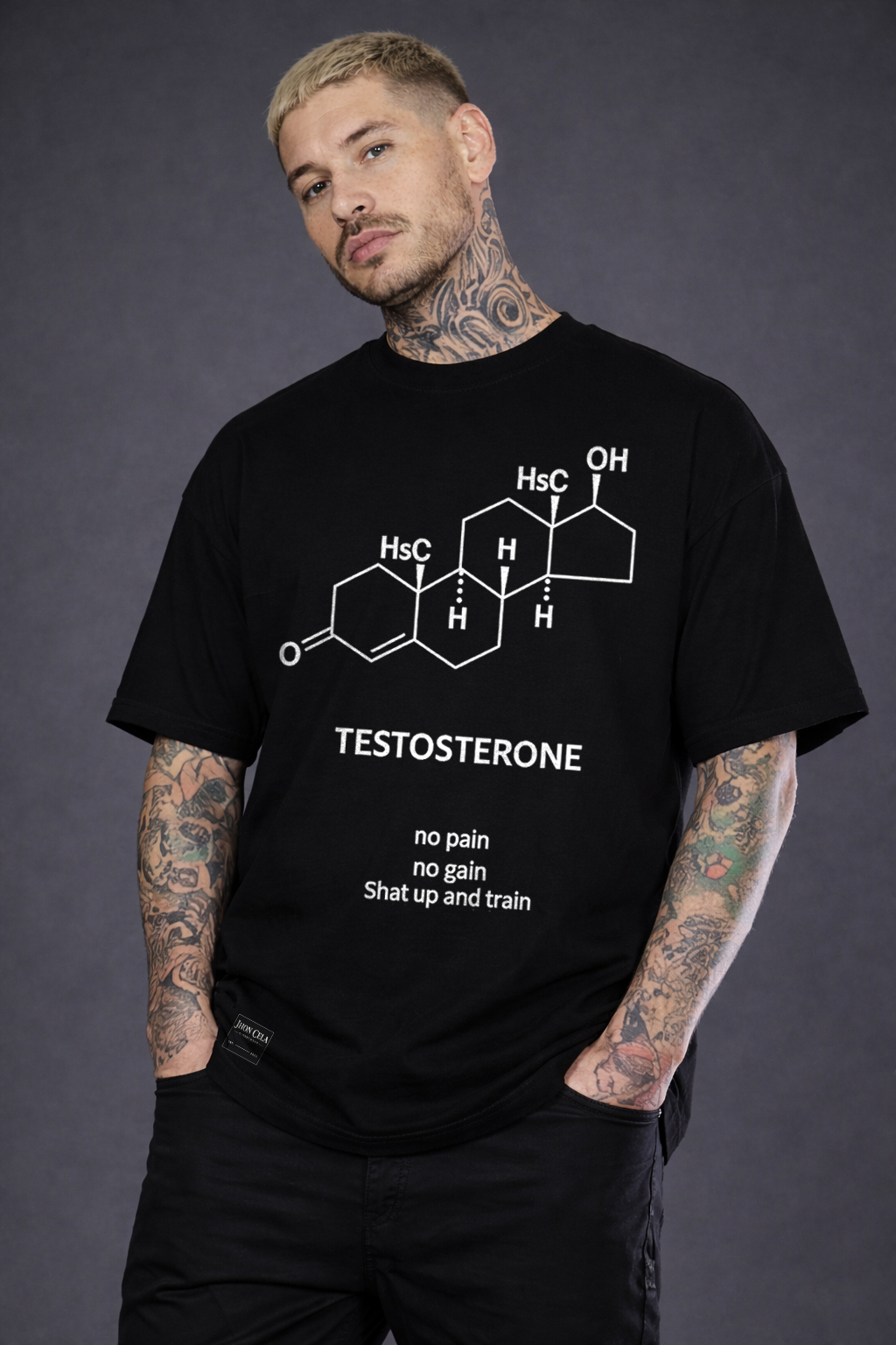 Camiseta Oversized  Testosterone Streetwear