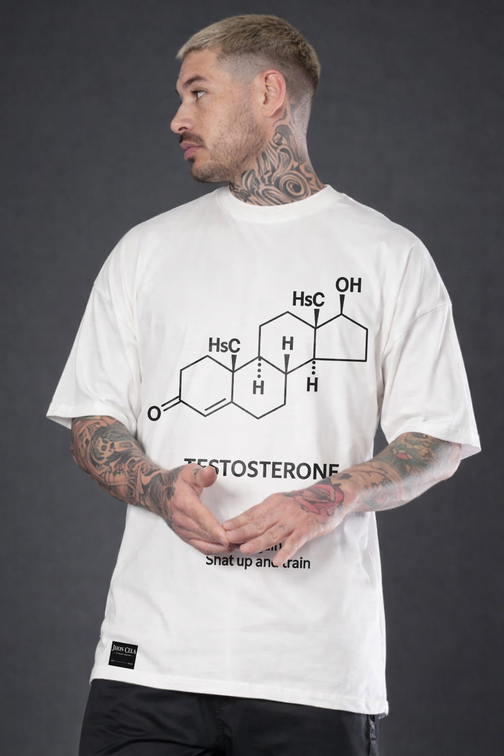 Camiseta Oversized  Testosterone Streetwear