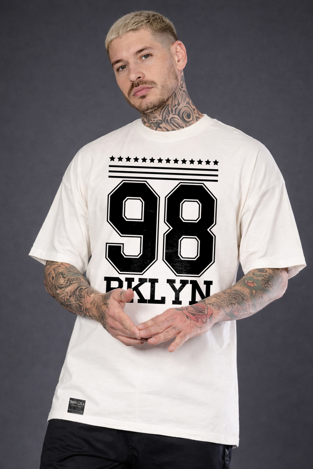Camiseta Oversized Bklyn 98 