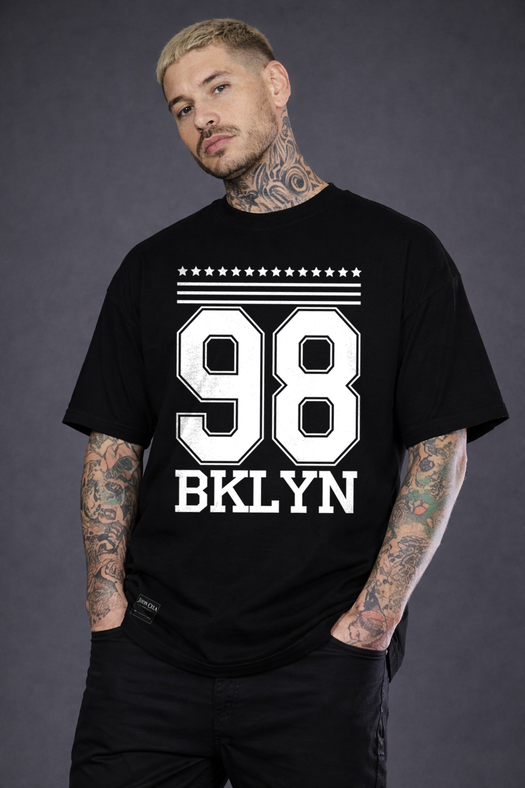 Camiseta Oversized Bklyn 98 
