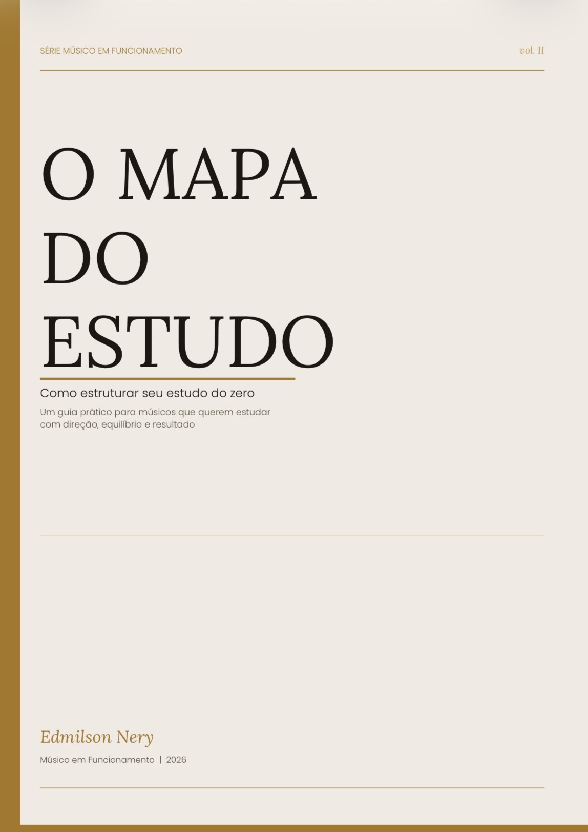 O Mapa do Estudo 