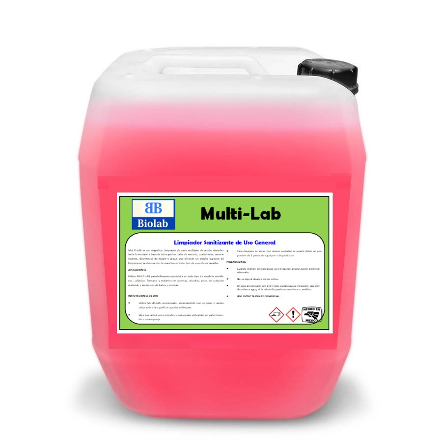 Multi-Lab Limpiador Sanitizante