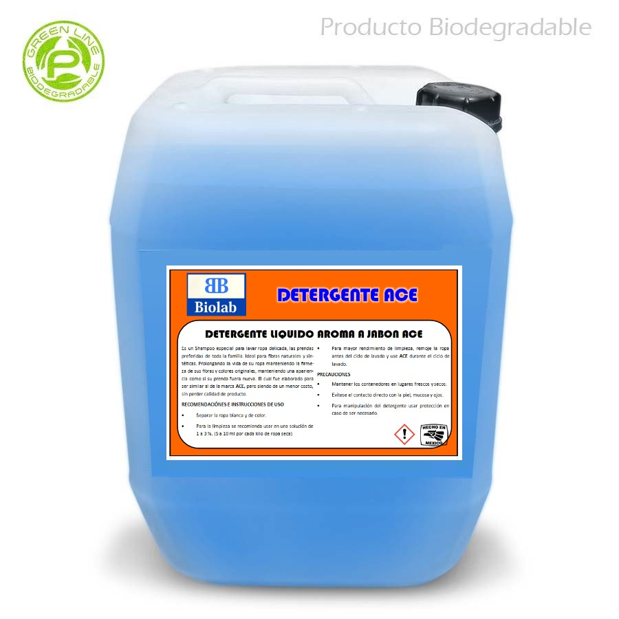 Detergente Líquido Aroma a Jabón Ace 20L