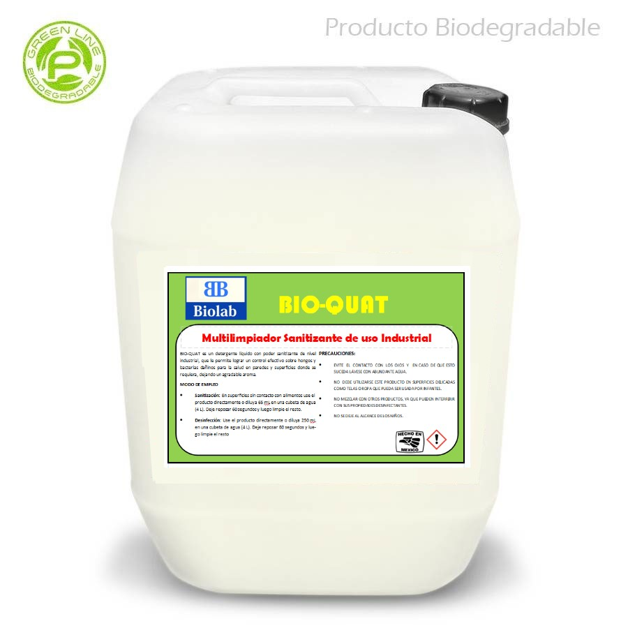 BIO-QUAT Multilimpiador Sanitizante