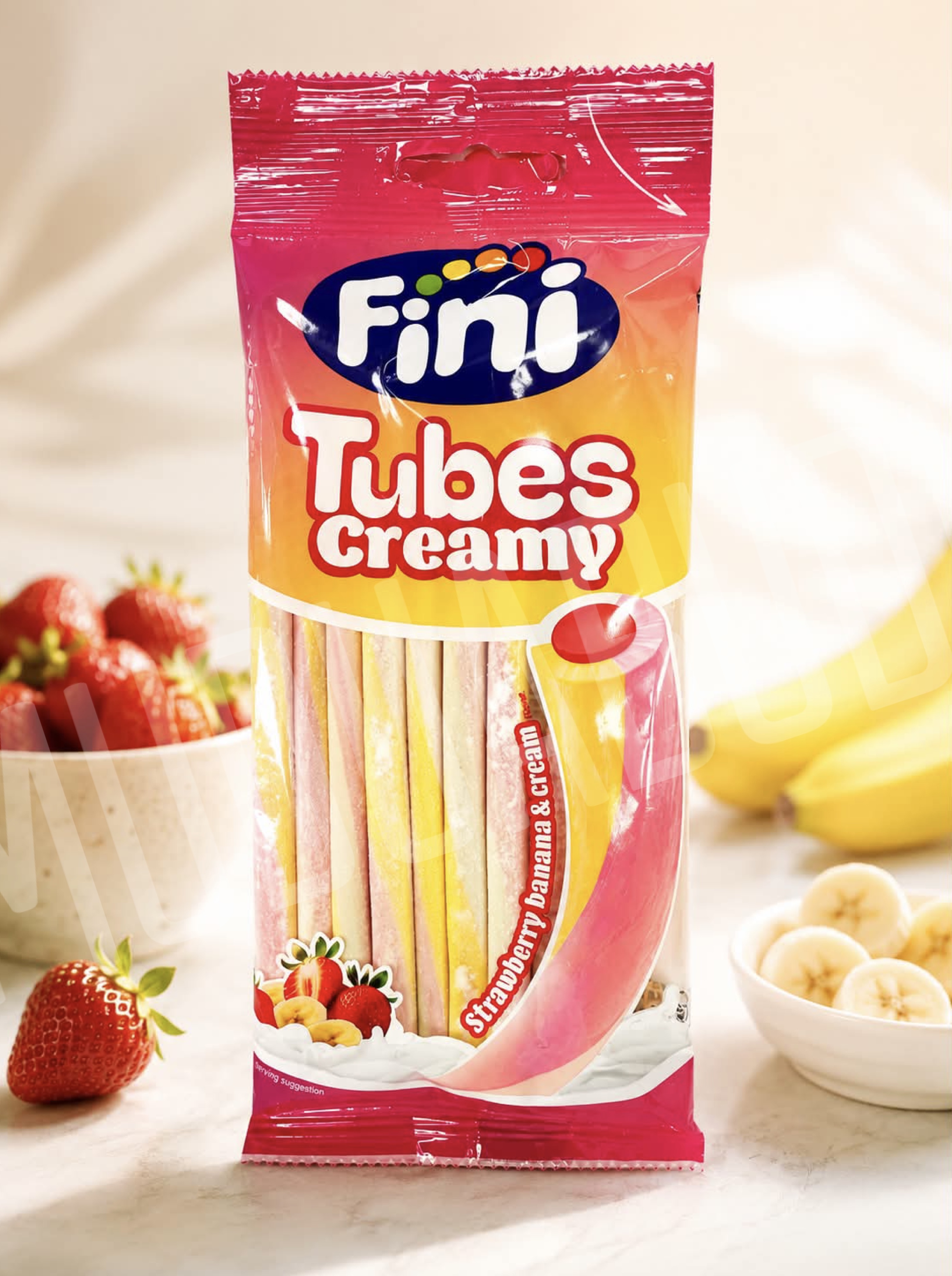 Guminukai "Braškiniai ir bananiniai pagaliukai"