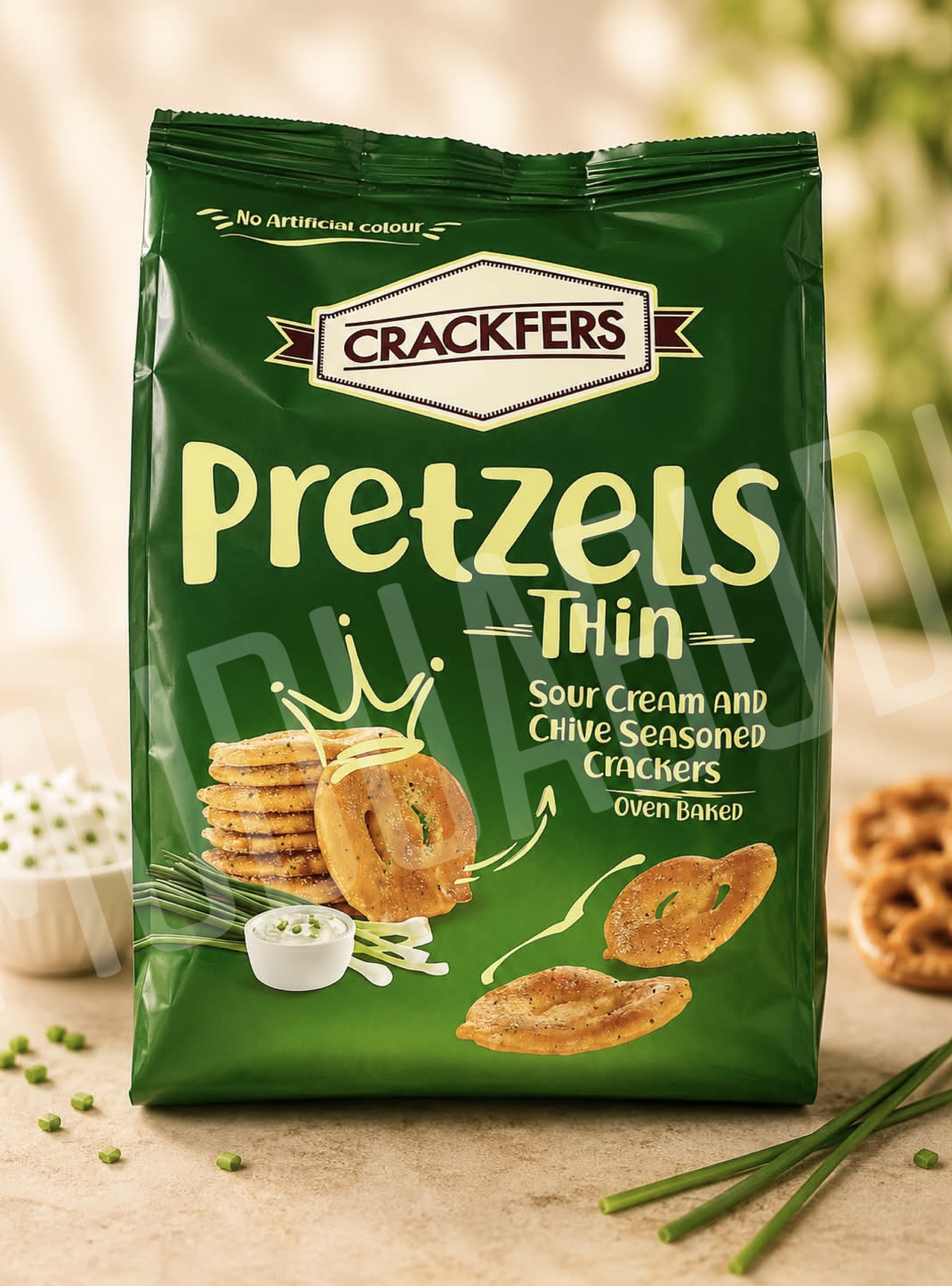 Krekeriai Pretzels 