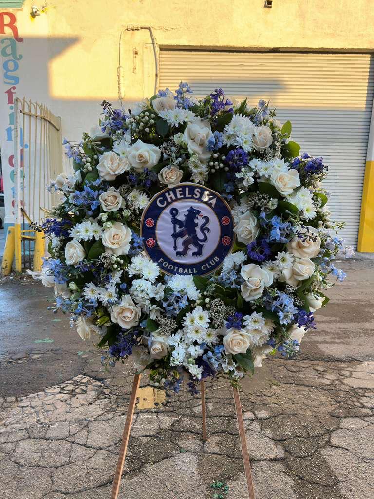 Chelsea FC Floral Wreath