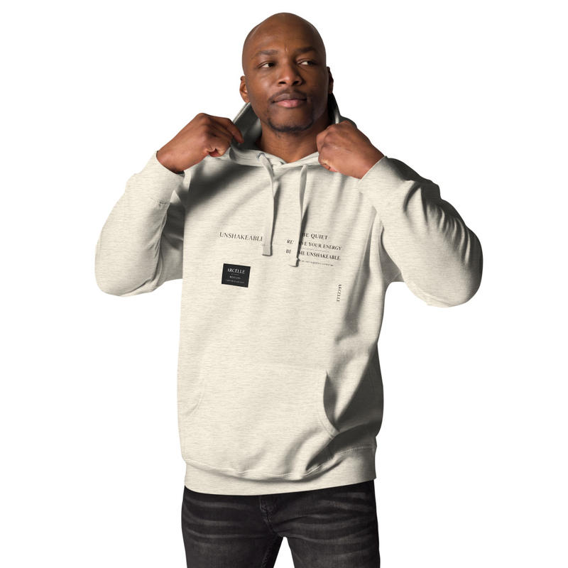 Light Blue Motivational Hoodie