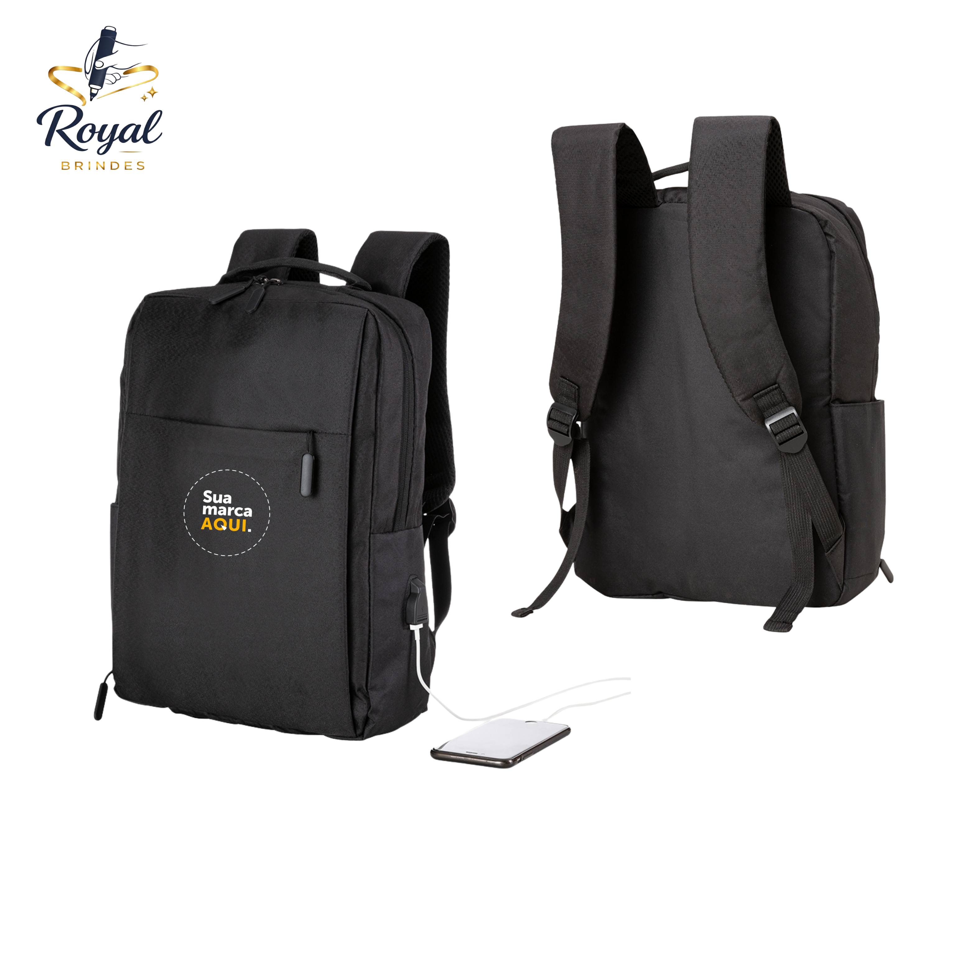 01320 Mochila de Nylon USB 20L