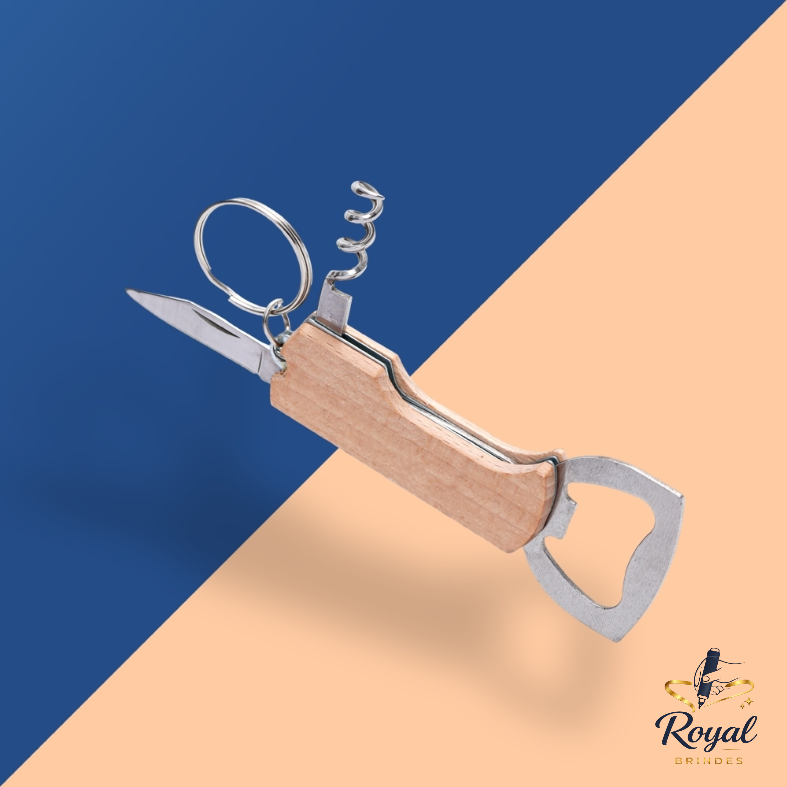 06023 Chaveiro Abridor Multifunções