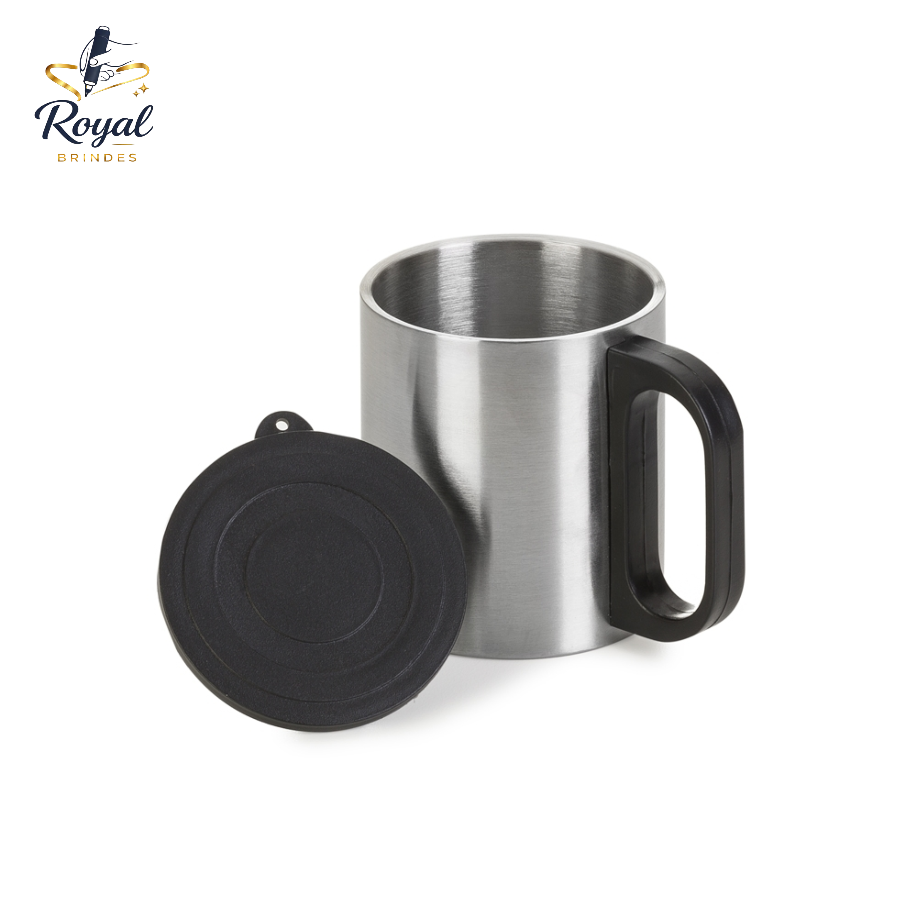 07392 Caneca Inox 180ml
