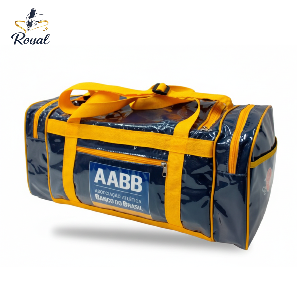 Pro 011 Bolsa Esportiva Grande Revestida em PVC