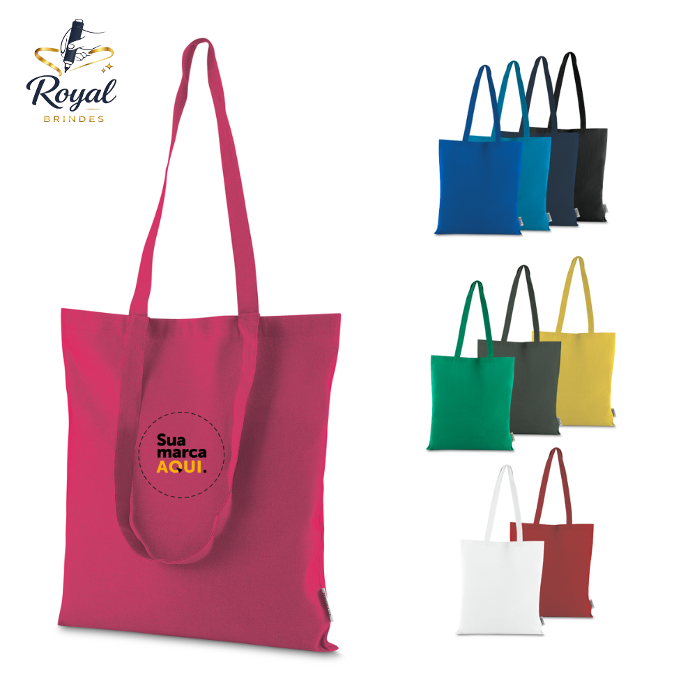 BAC016 Sacola em Algodão Reciclável 140g/m²