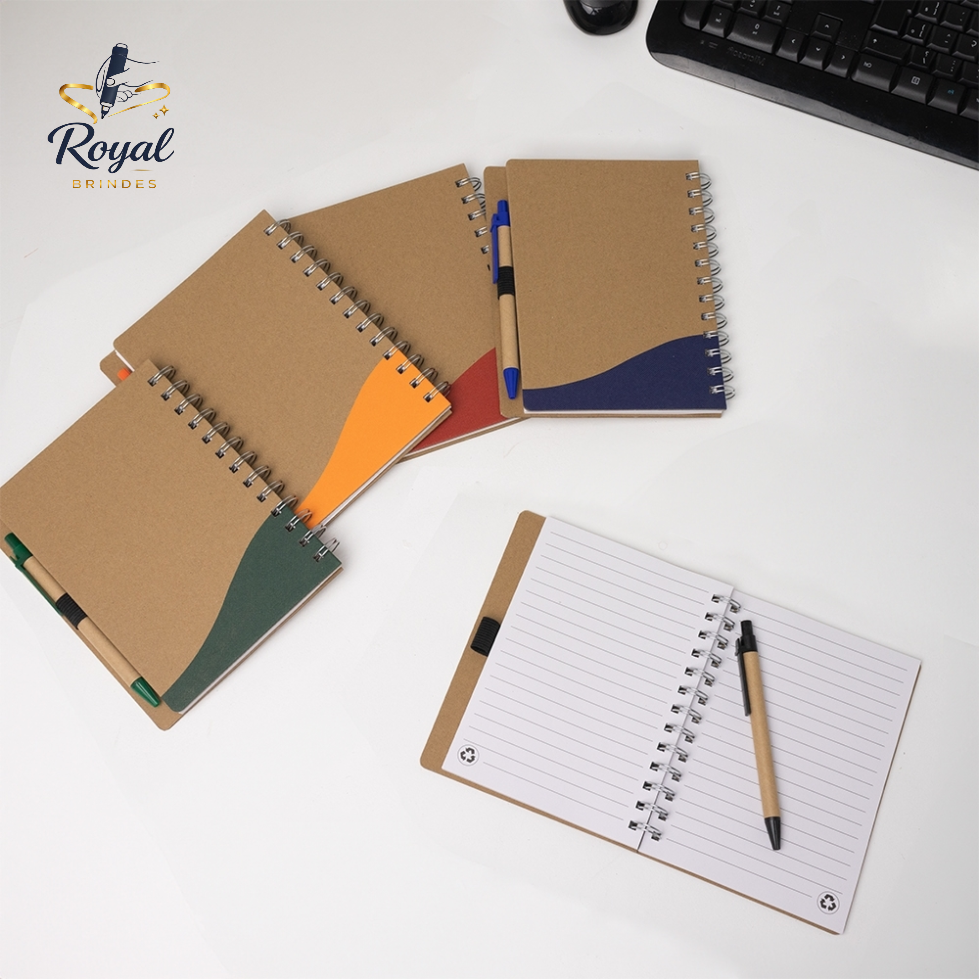 06098 Caderno Ecológico com Caneta