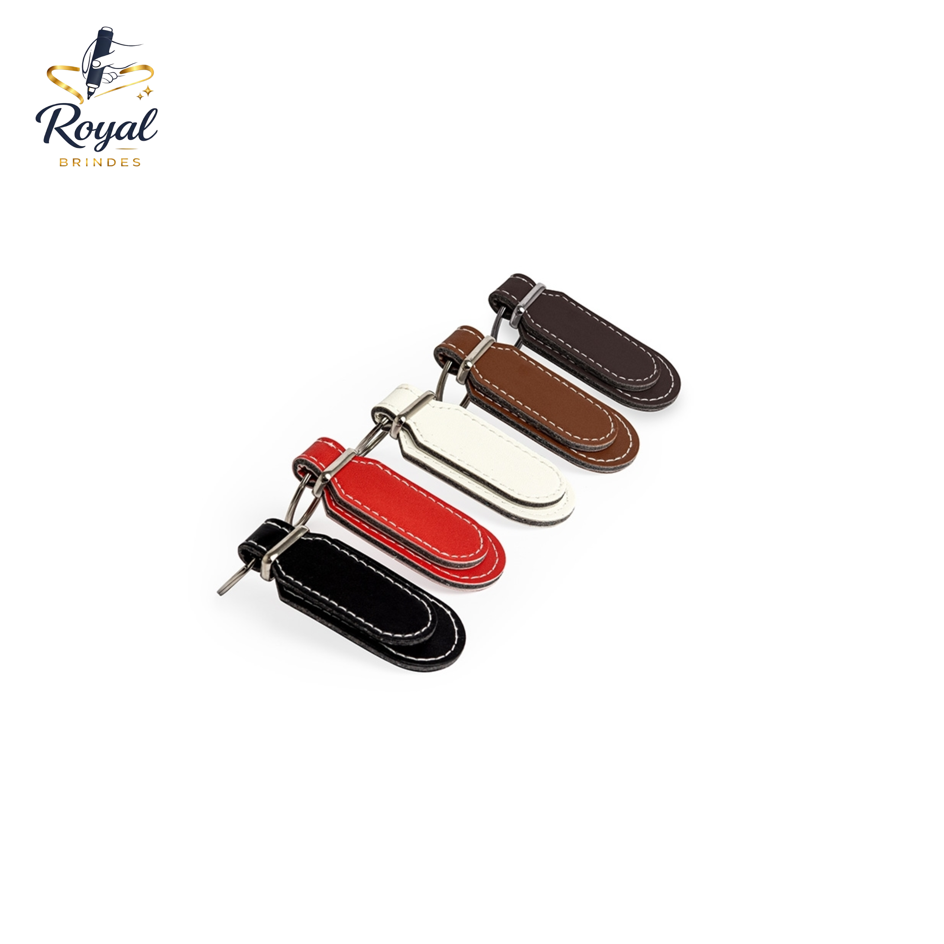 18760 Chaveiro de Couro Sintético