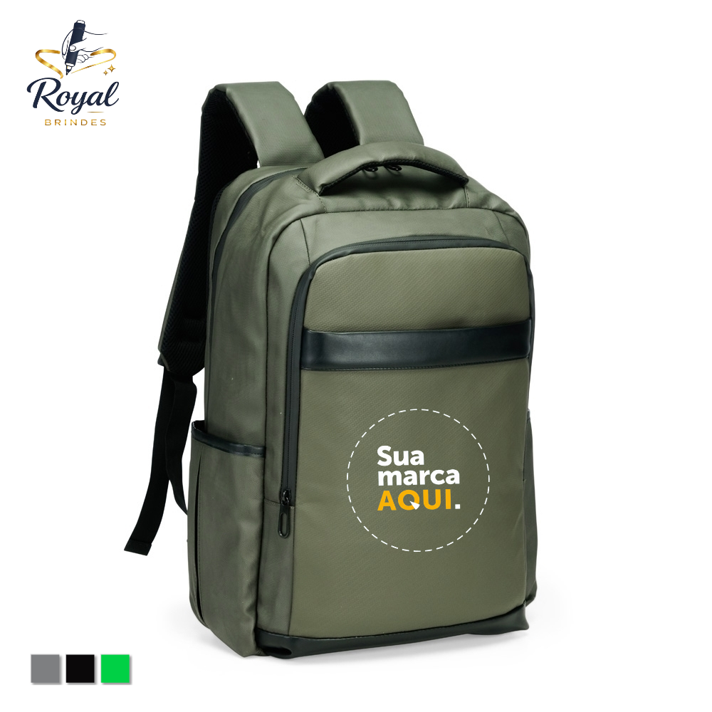 08172A Mochila Couro Sintético USB 26L