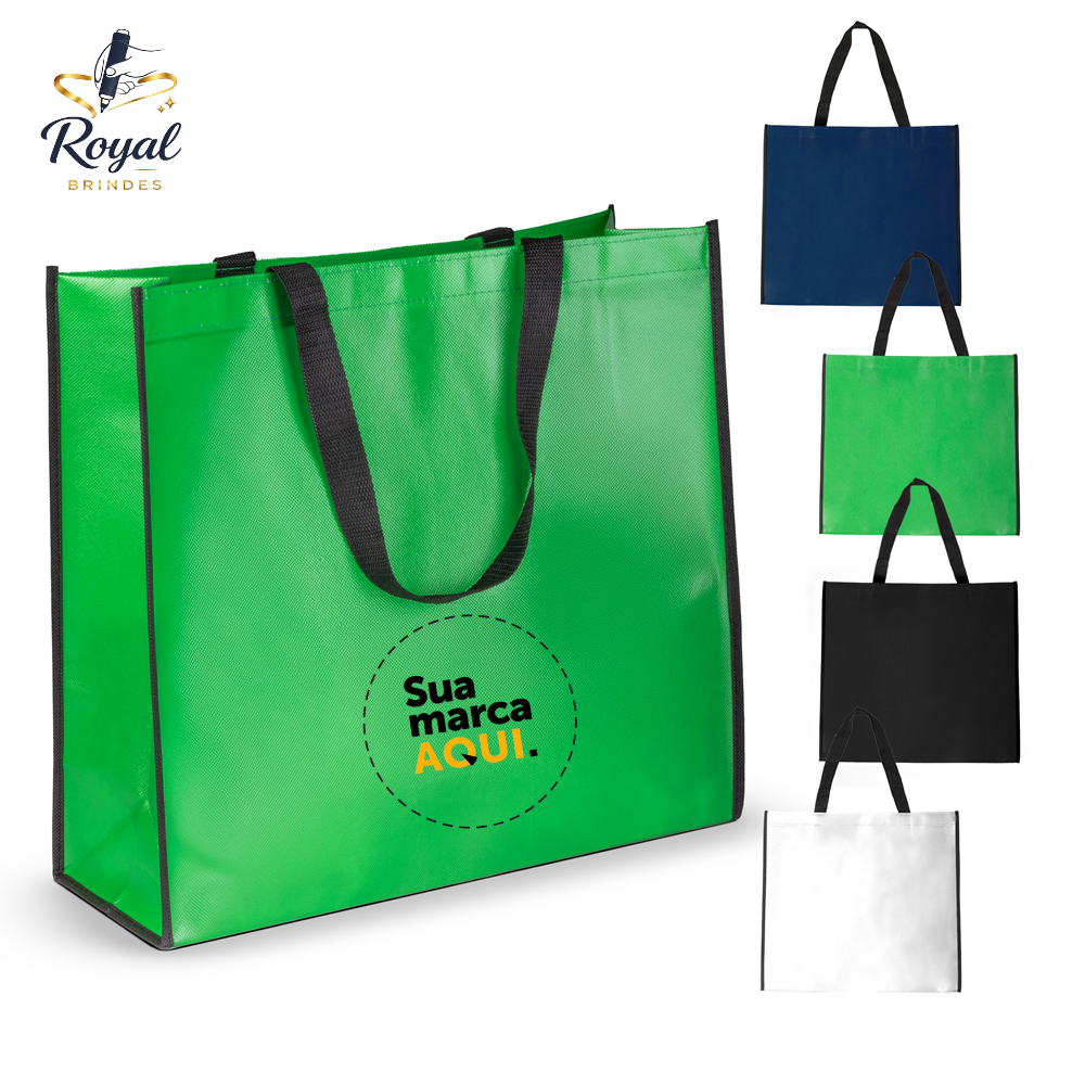 BTN120 Sacola em TNT Laminado 120g/m² (38,5x42cm)