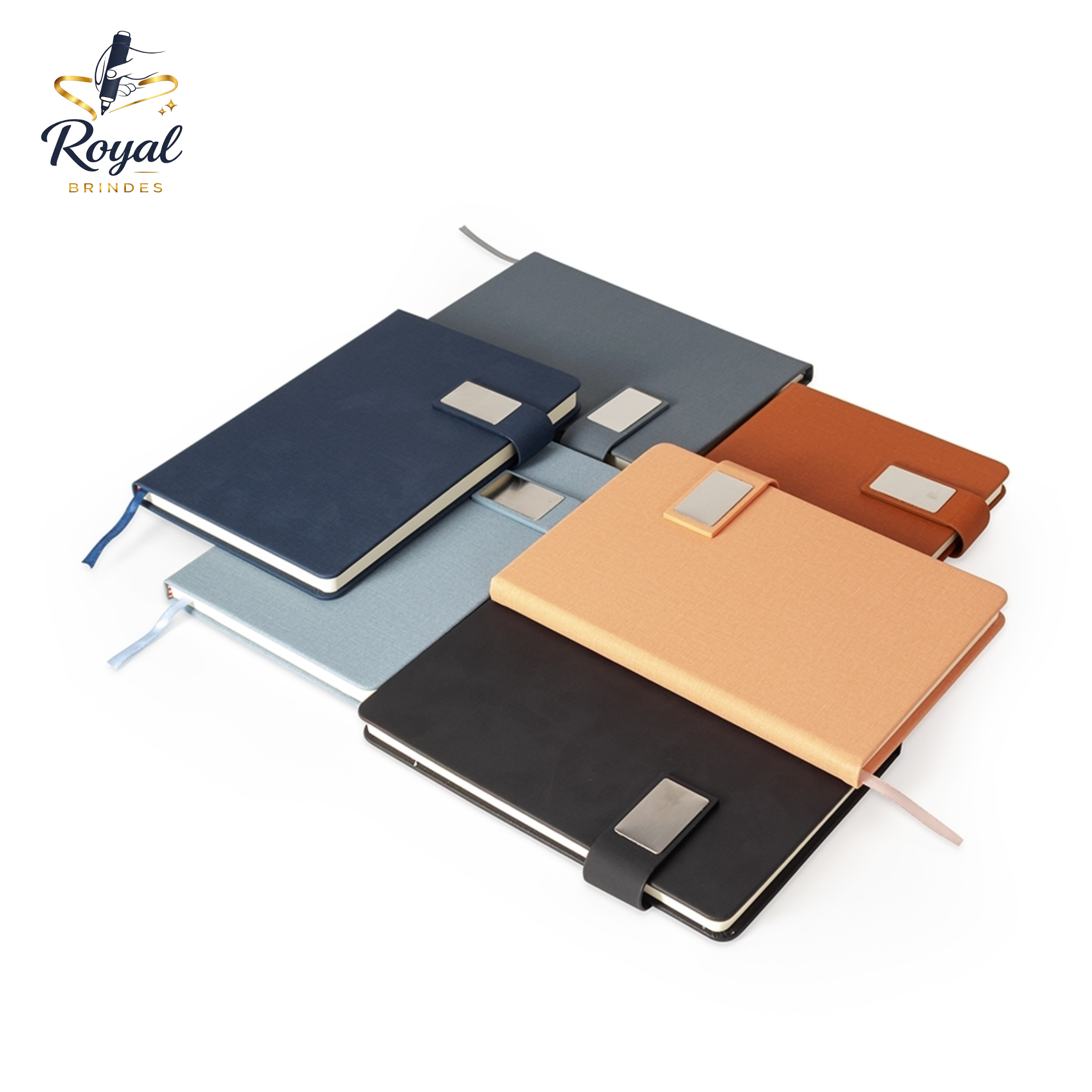 19050 Caderneta Couro Sintético