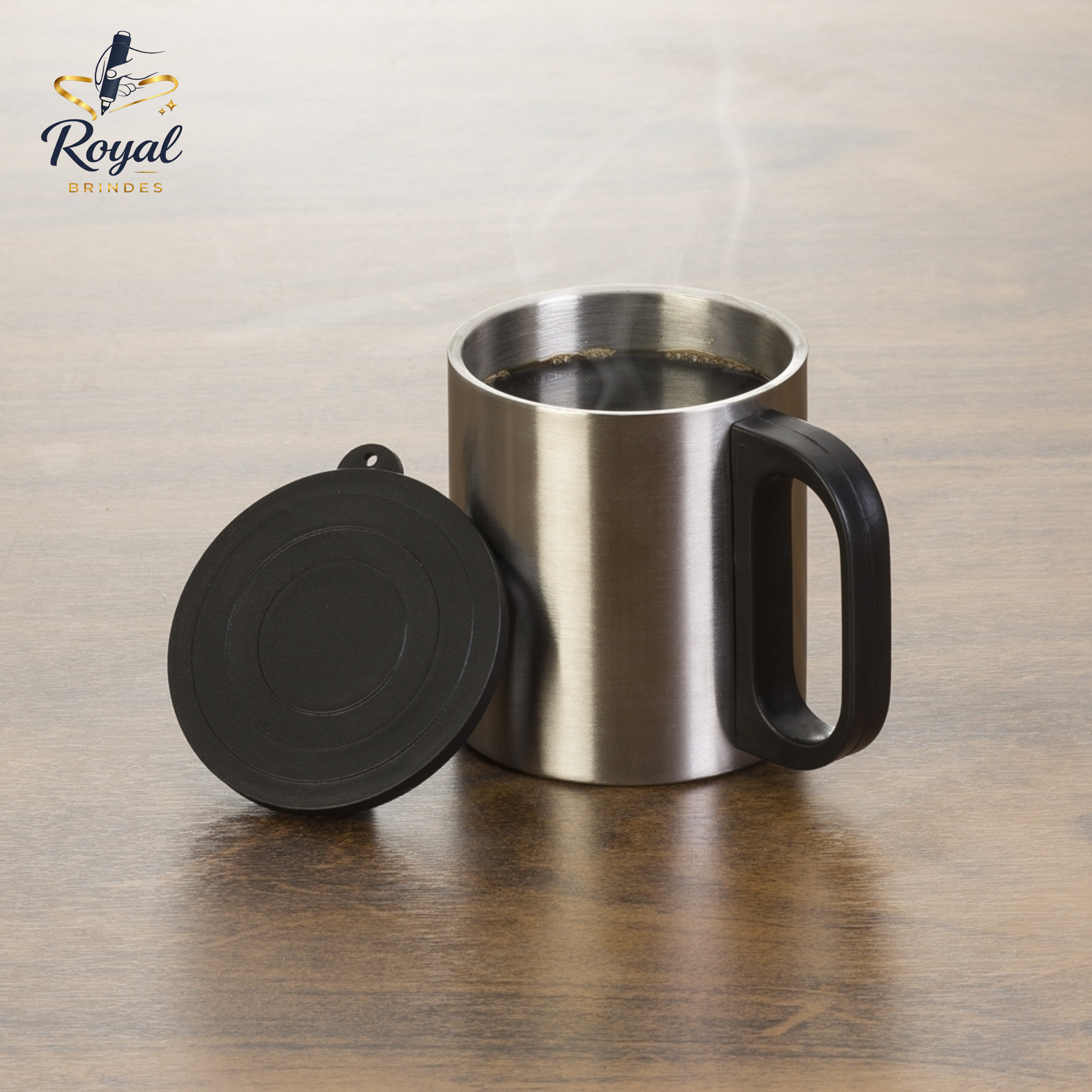 07392 Caneca Inox 180ml