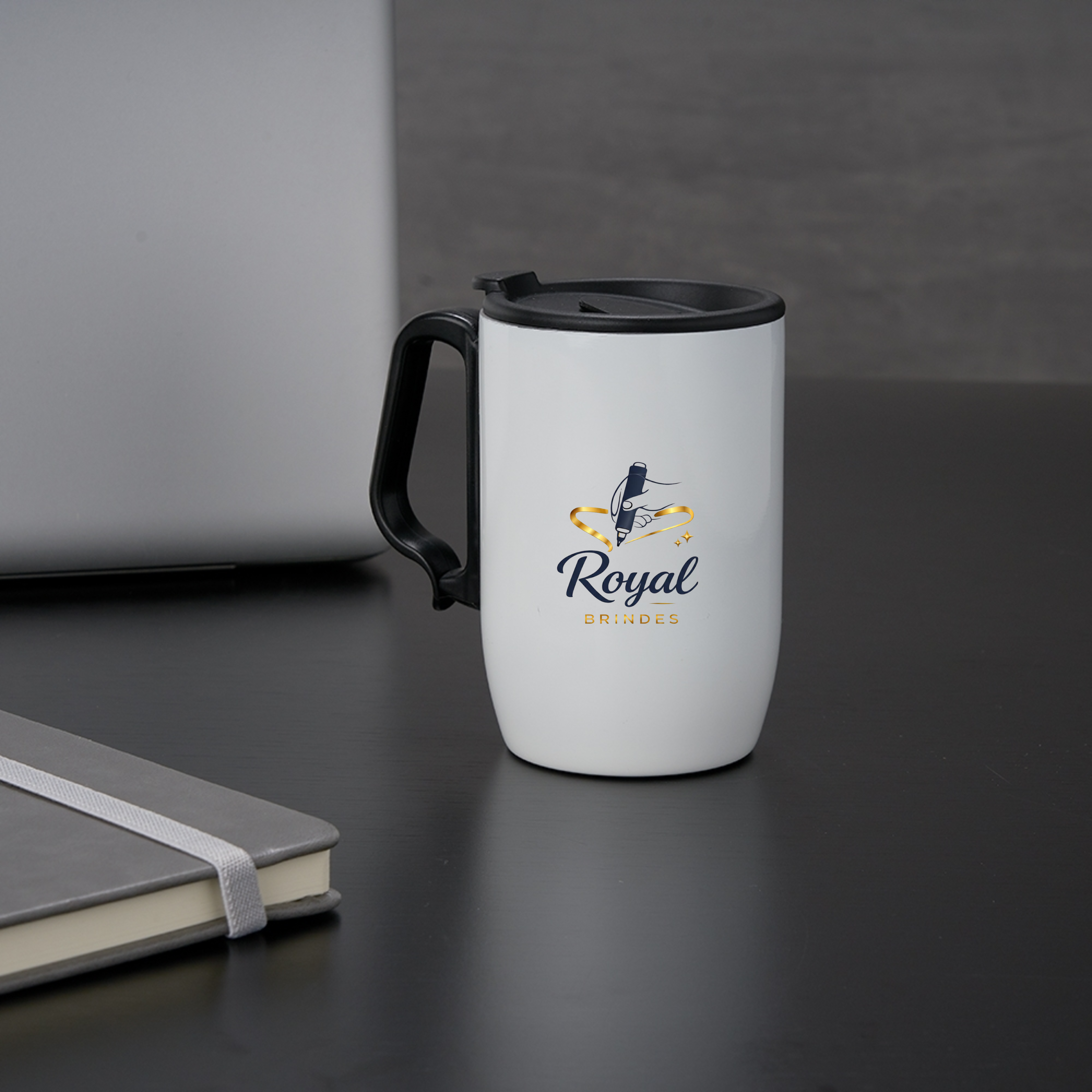 18624 Caneca Inox Parede Dupla 350ml