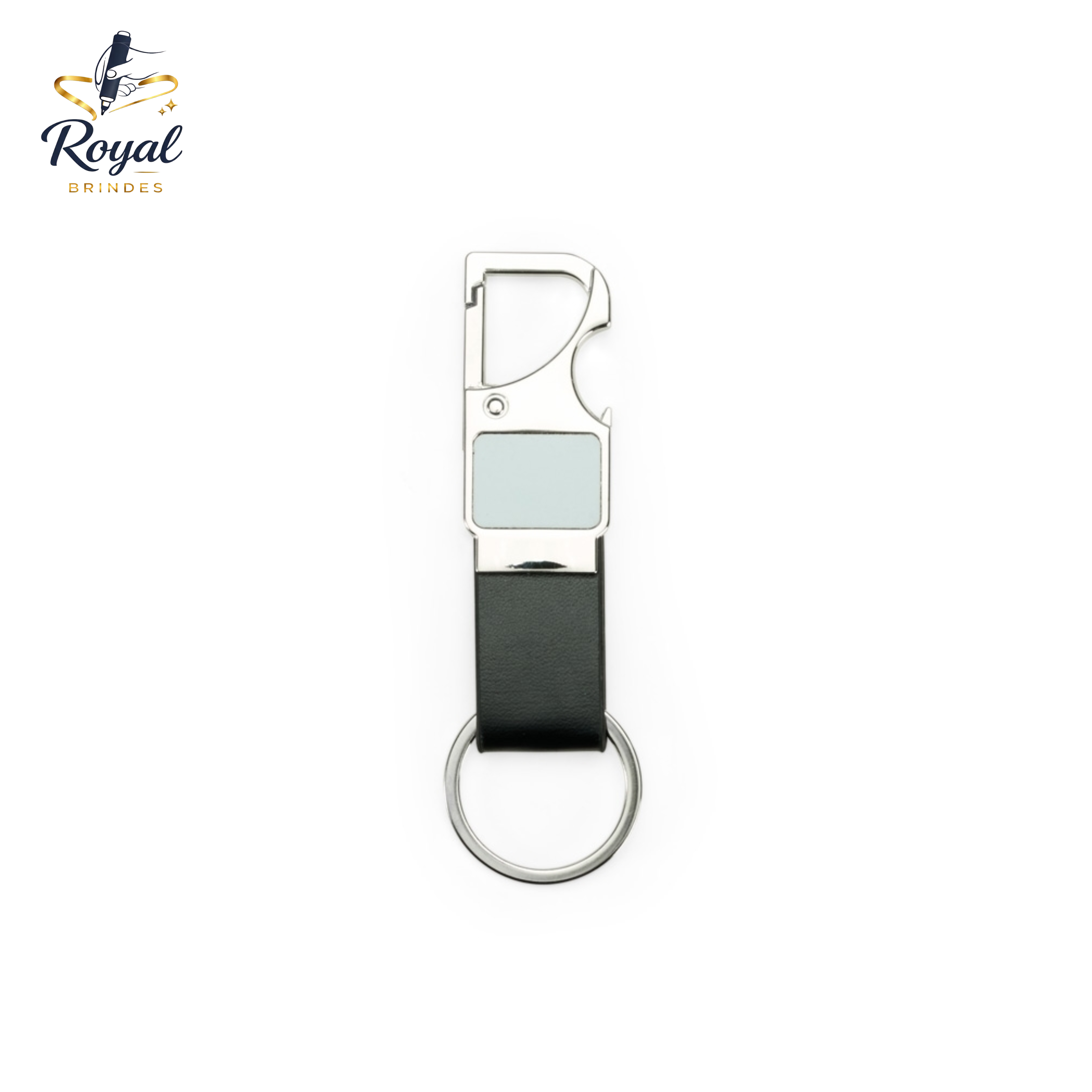 08336 Chaveiro Metal com Mosquetão