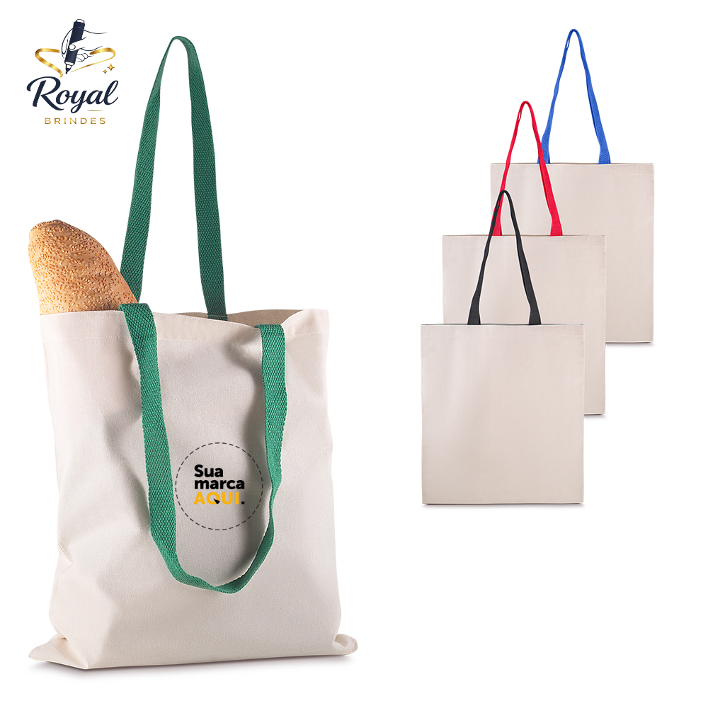 BAC008 Sacola em Algodão 140g/m² (42x38cm)