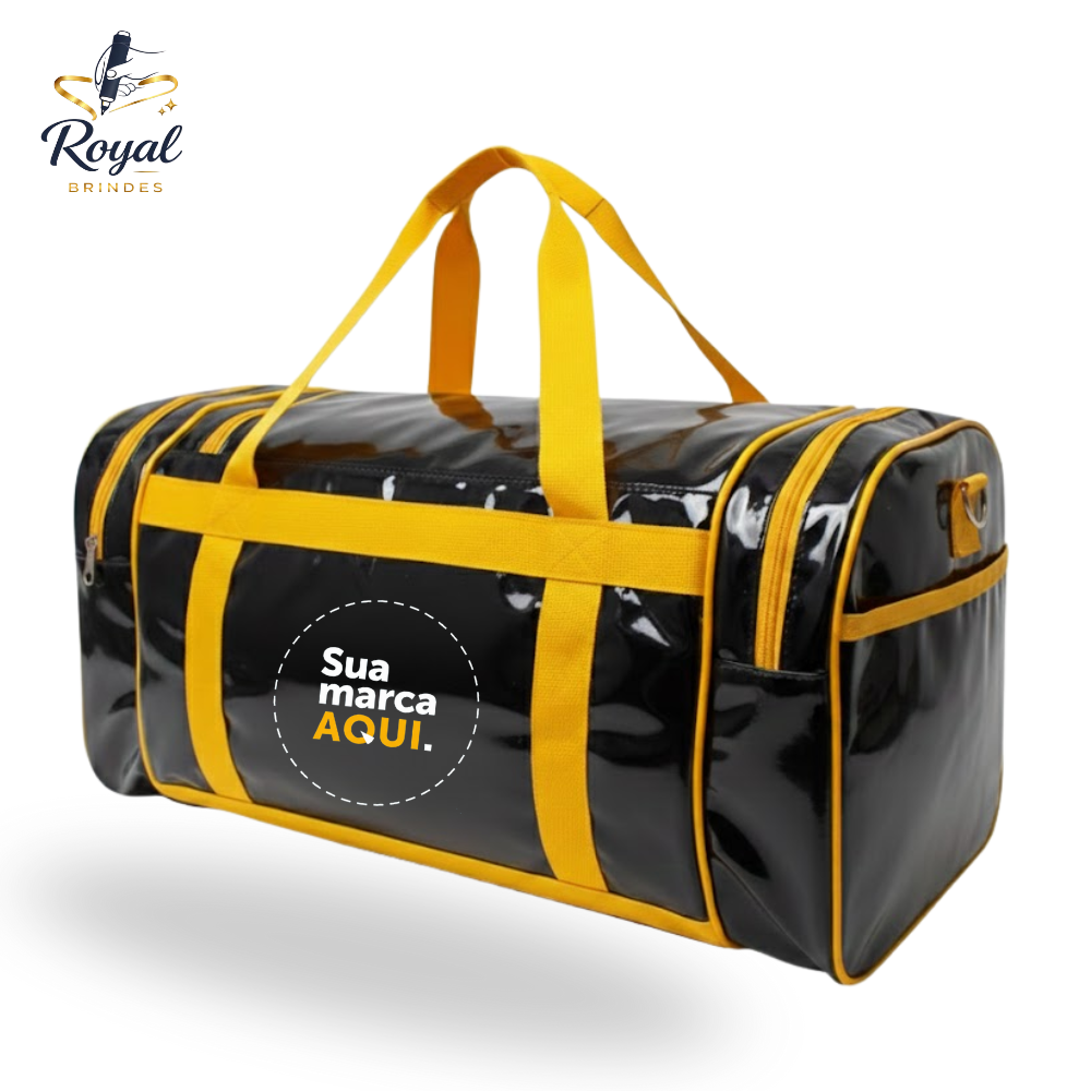 Pro 011 Bolsa Esportiva Grande Revestida em PVC