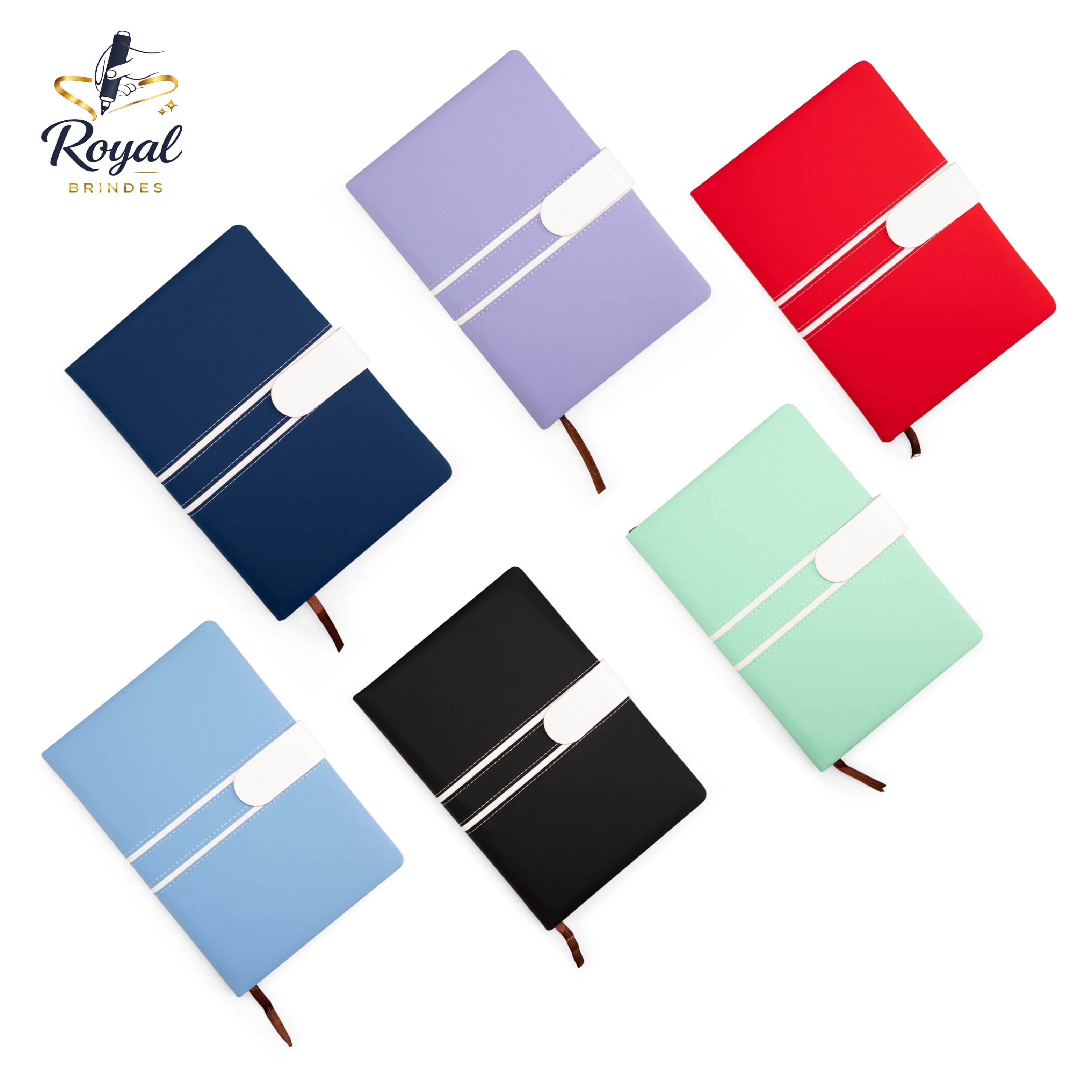 19109 Caderneta Couro Sintético