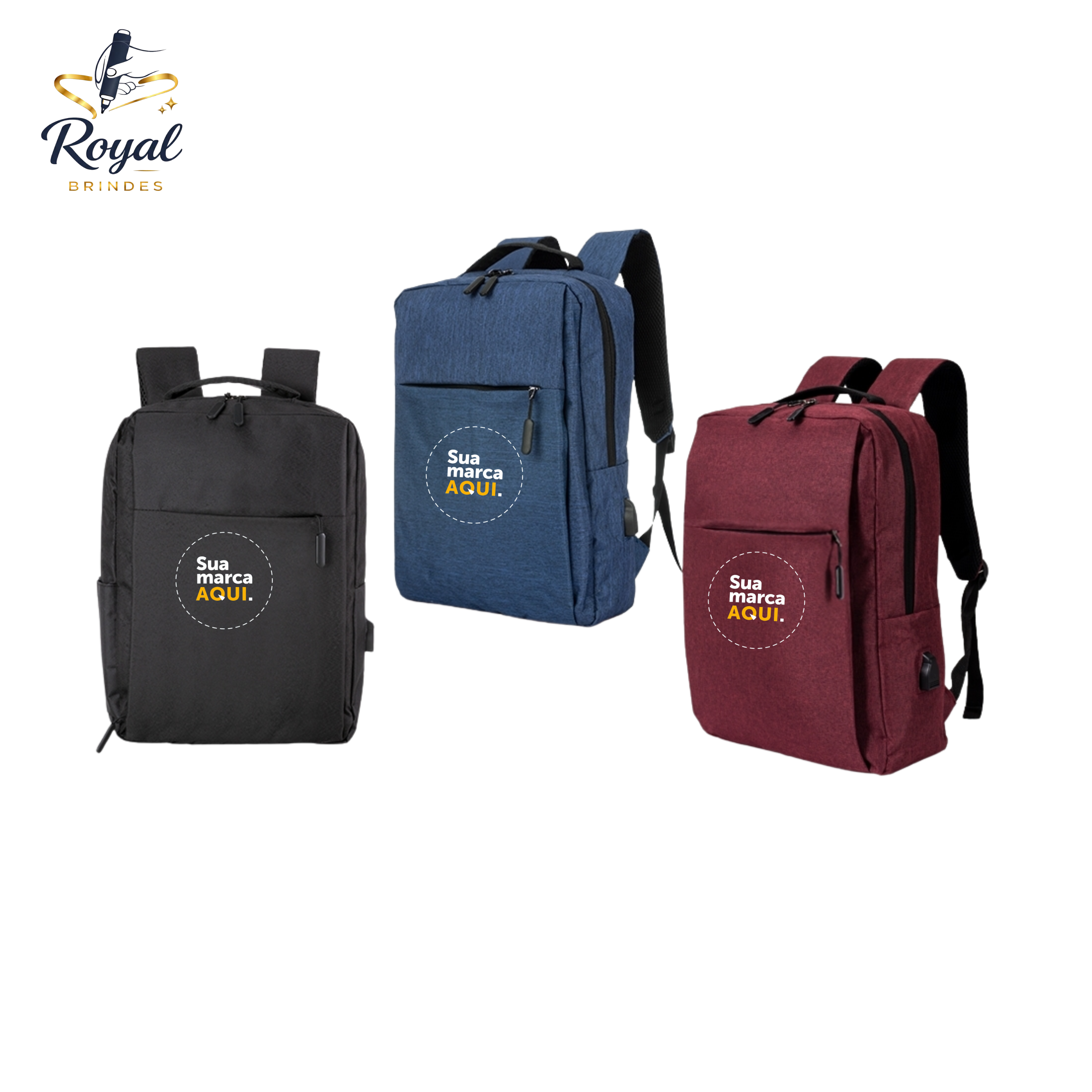 01320 Mochila de Nylon USB 20L