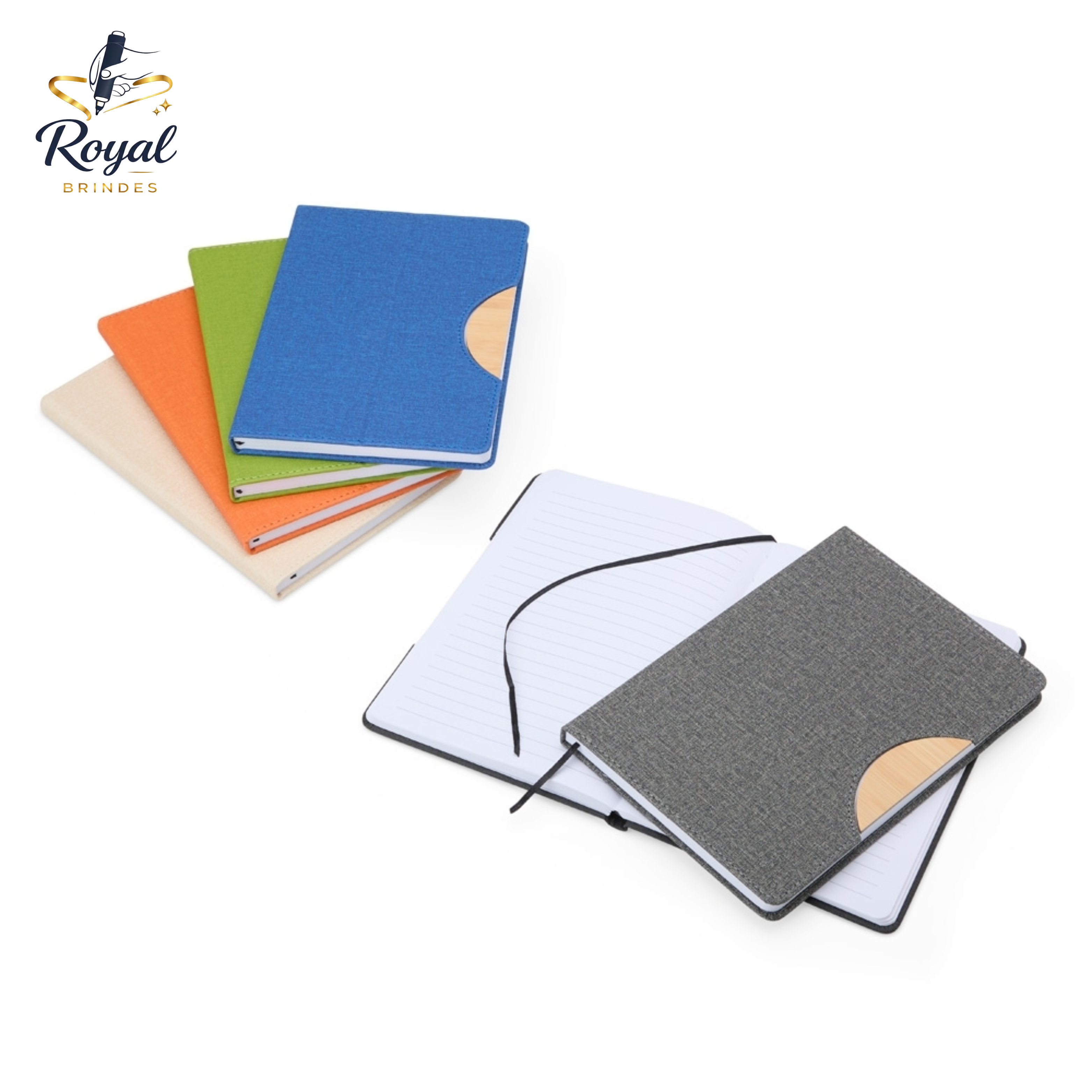 06101 Caderneta com Suporte de Celular