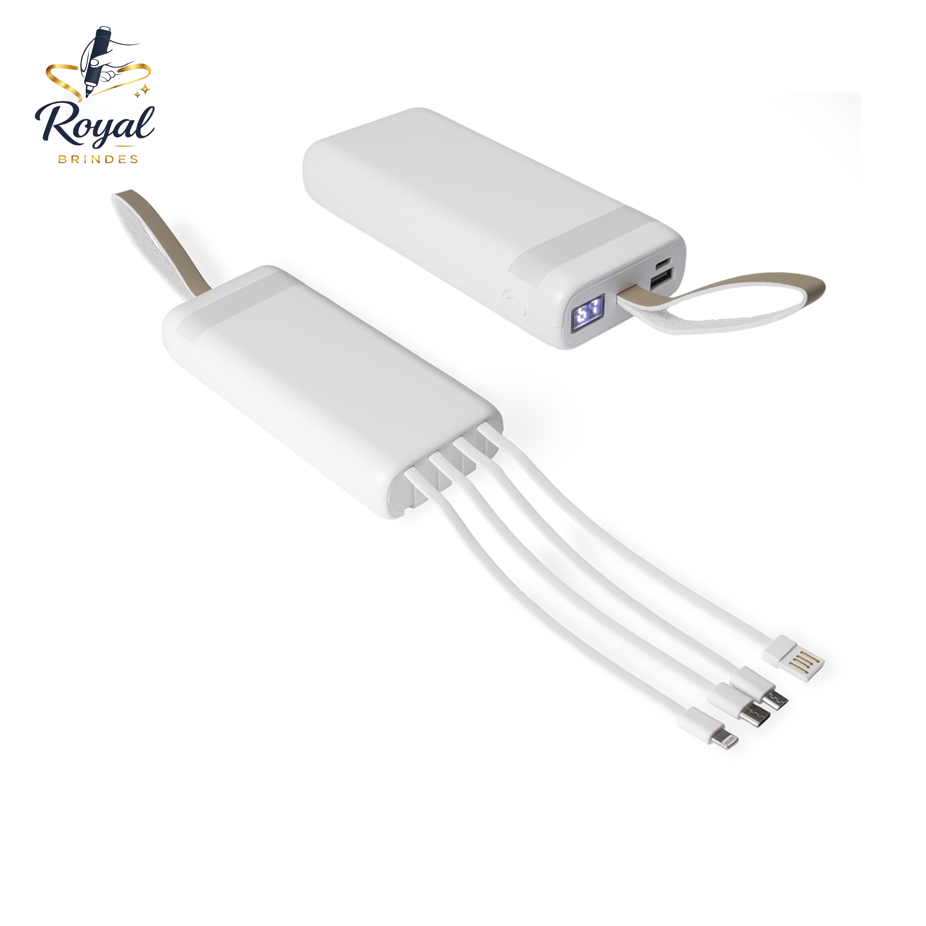 09001 Power Bank 20.000mAh com Lanterna e Multissaídas