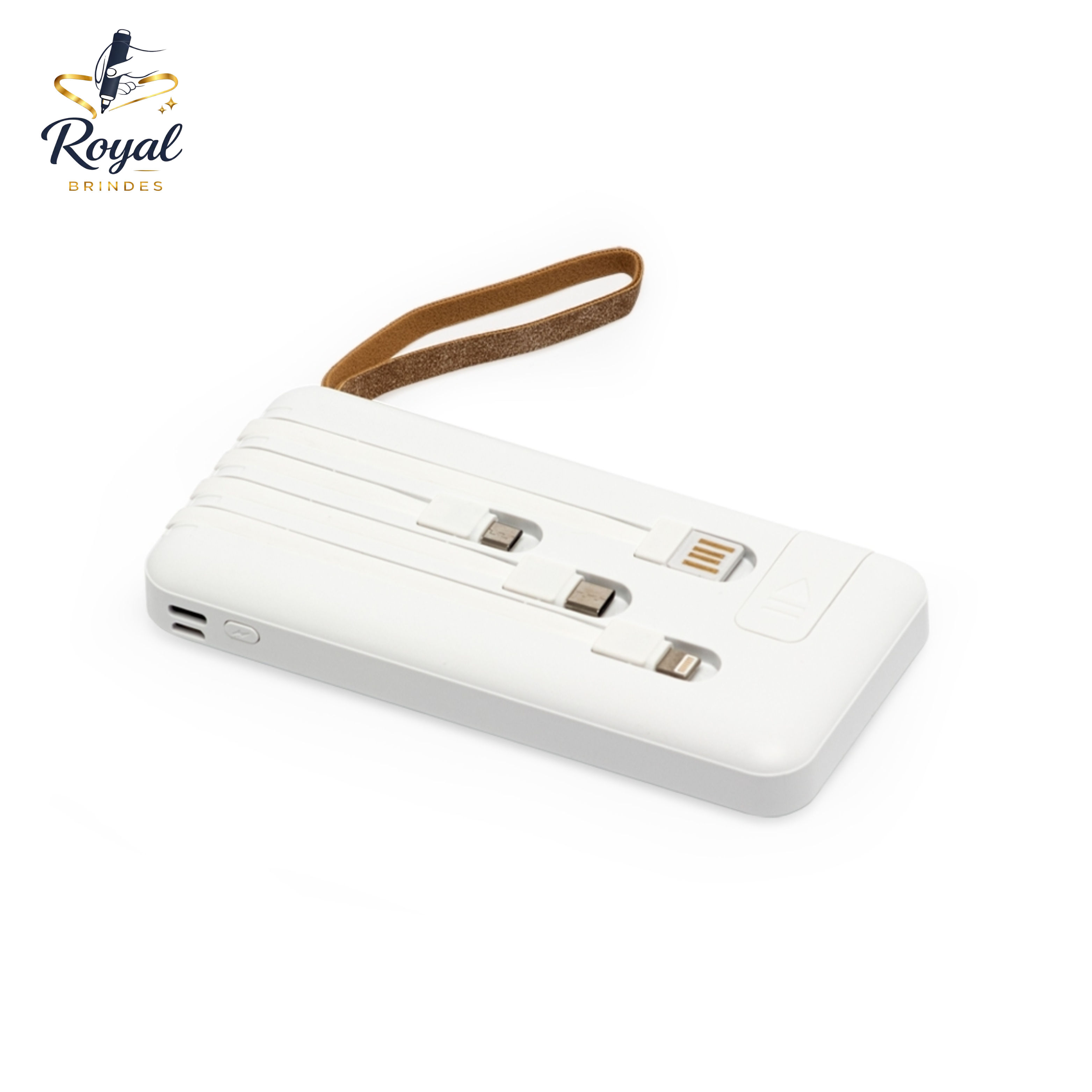 08014 Power Bank 10.000mAh com Lanterna e Multissaídas