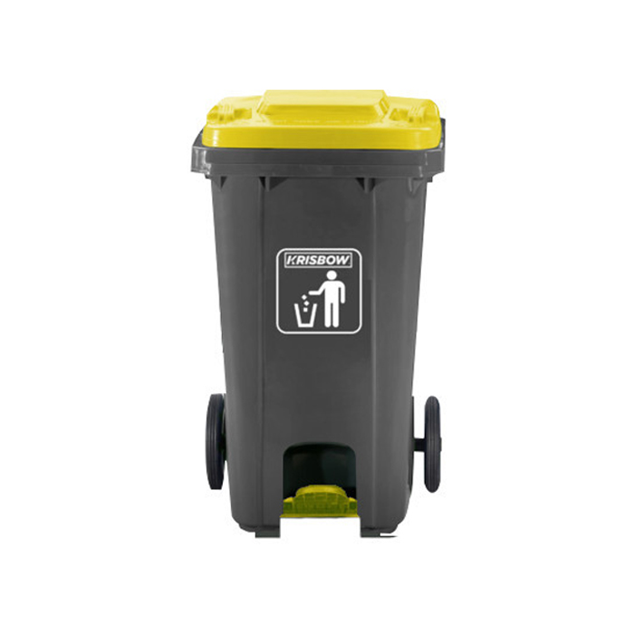 PLASTIC DUST BIN 100L PEDAL