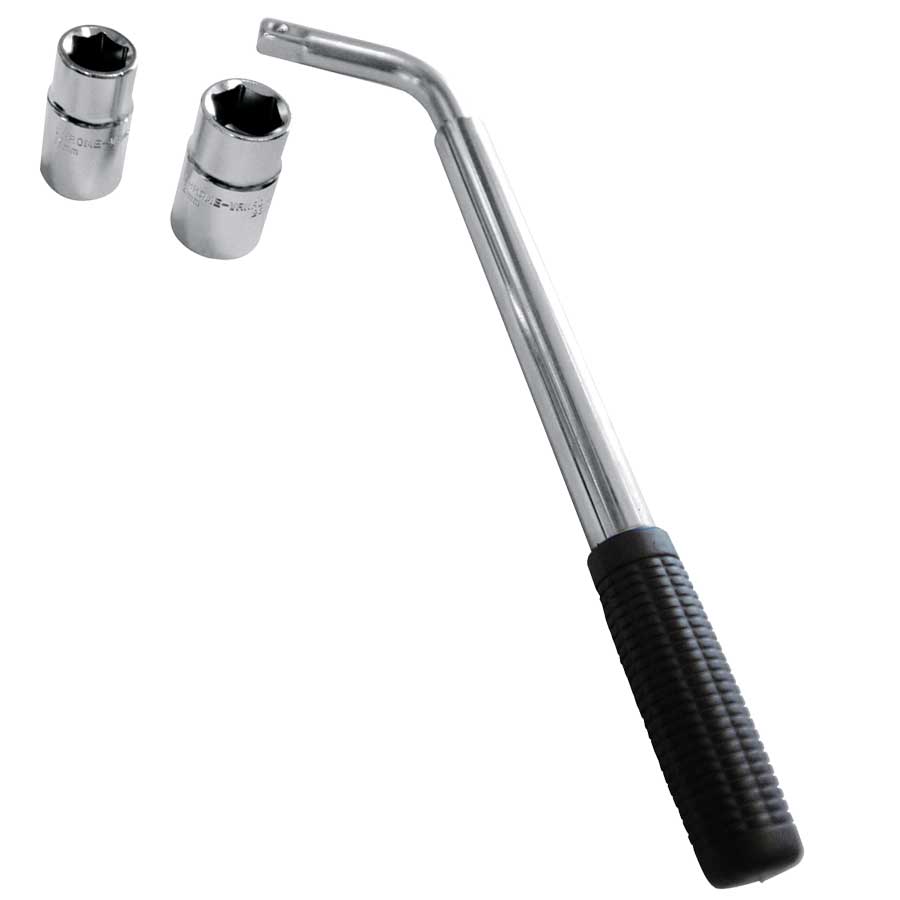 TYRE WRENCH 1/2IN W/ DUAL SOCKET LRTWS1
