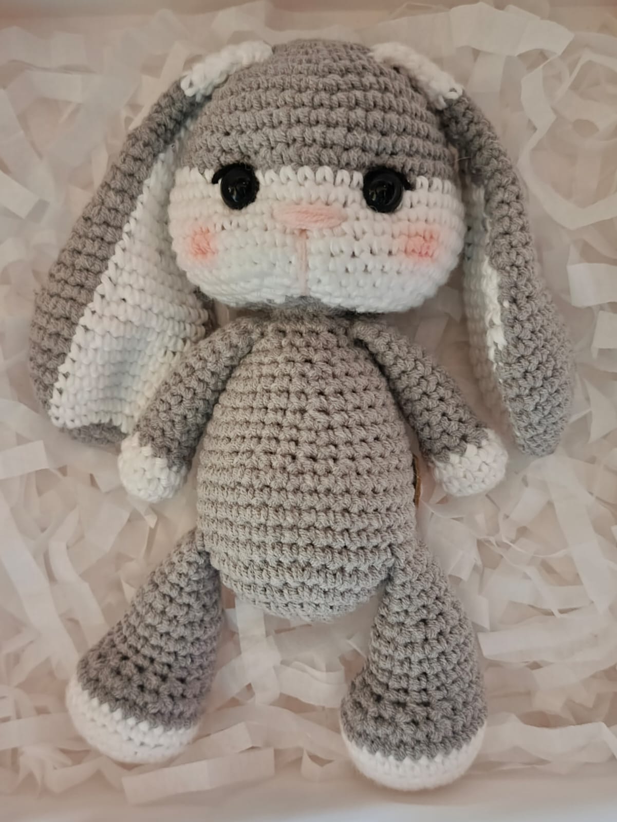 Muñeco Amigurumi 🐰 conejita.