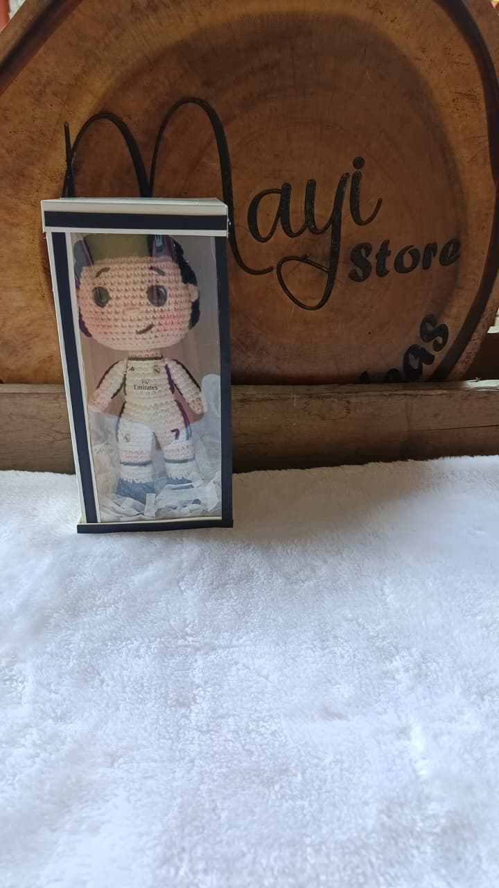 Muñeco Amigurumi Cristiano ronaldo