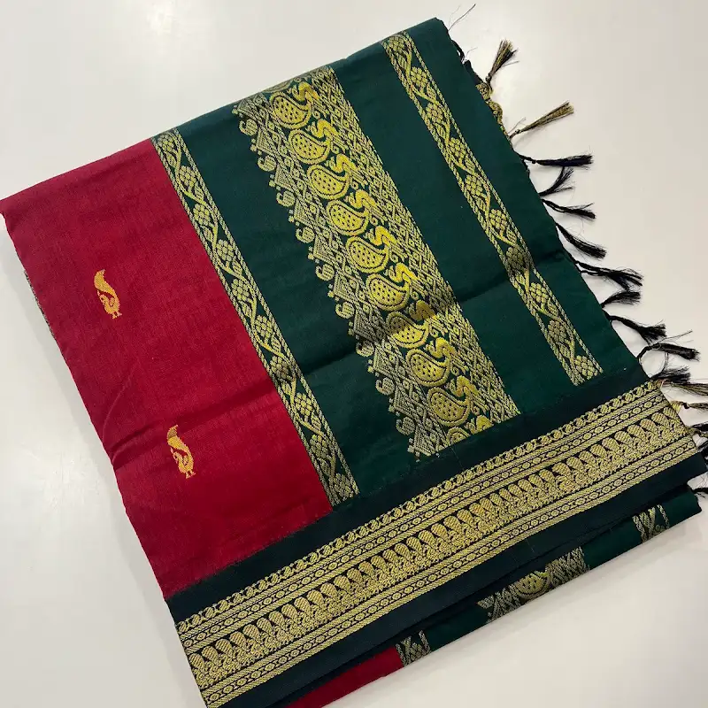 Maheswari Cotton Saree