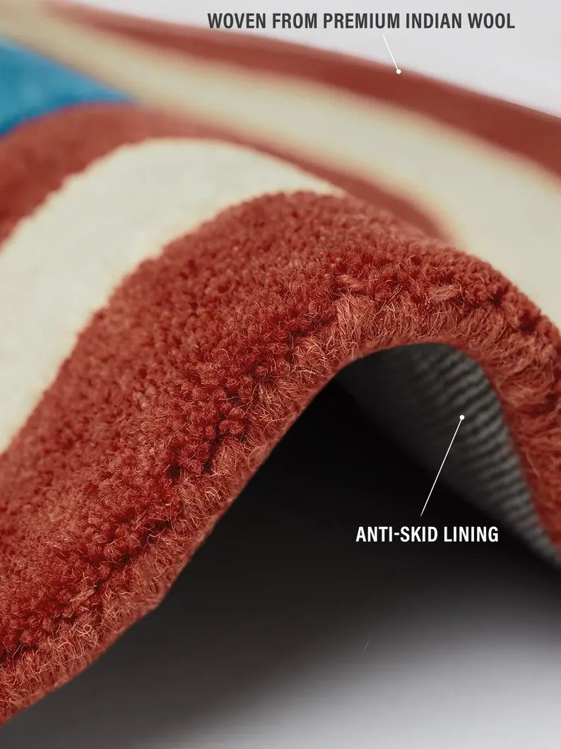 Captain America X Merch: Shield Hand Tufted Rug From KRISHNA RUGS Limited Edition 2025