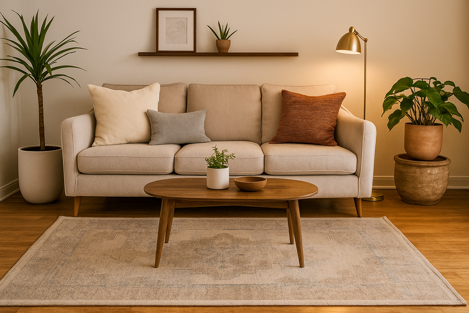 Vintage Style Medallion Area Rug: 5x8 Turkish Inspired Low Pile