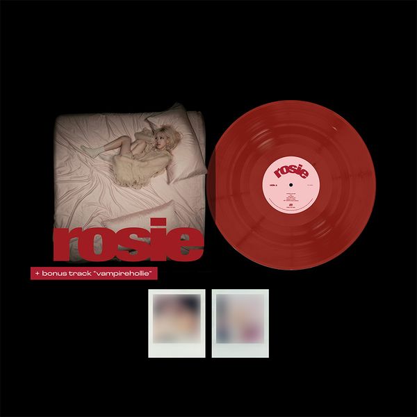 ROSÉ - first studio album [rosie] vinyl (vampirehollie edition red)